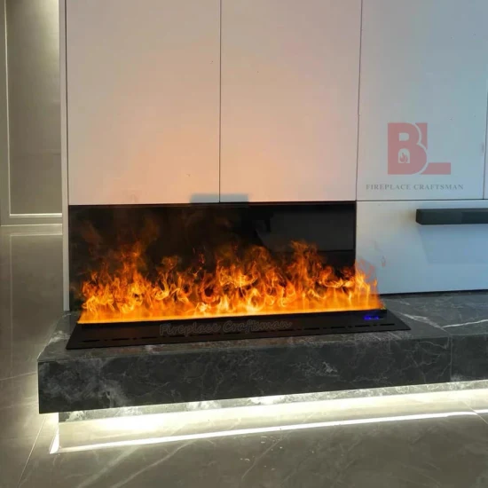 Внутренний декоративный пламя, отдельно стоящий паровой электрический камин со светодиодной вставкой, 3D водяной паровой камин с нагревателем